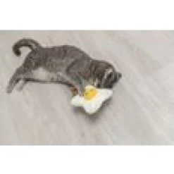 Stekt ägg XXL plysch kattmynta 18 cm