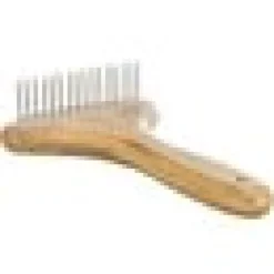 Tovutredare, lång päls, bambu/metall