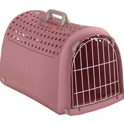 Transportbur Linus Open Rosa